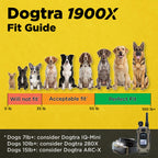 Dogtra 1900X Black Edition E-Collar - 1 Mile Range, Dogs 45 lbs+, IPX9K Waterproof, 100 Stimulation Levels, Vibration, Tone, Rechargeable - Ideal for Dog Owners and Professional Trainers