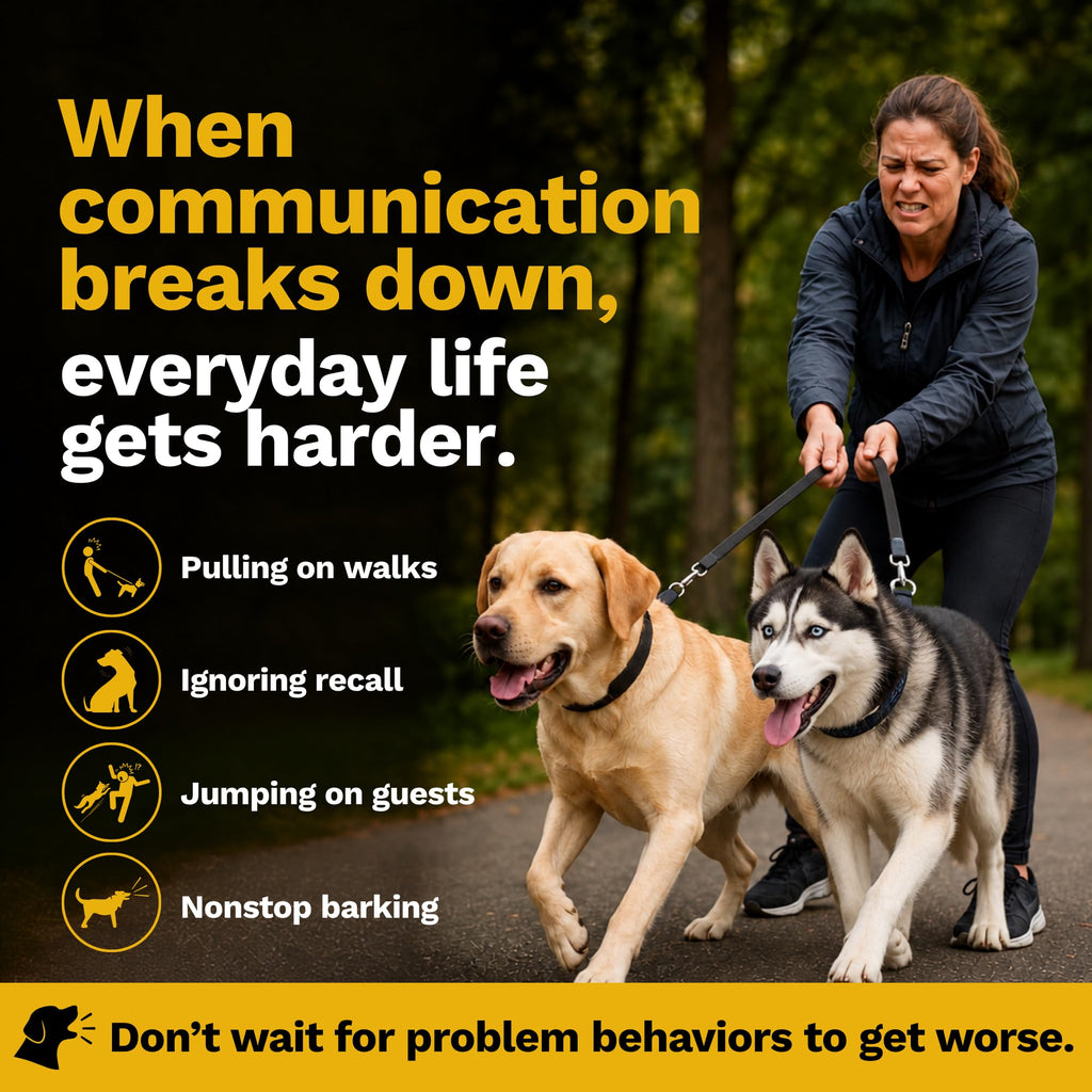 Educator EZ-902 E Collar for Dog Training with Remote - 1/2 Mile Range, Waterproof, 256 Blunt Stimulation Levels, Tone or Vibration Mode, Night Light for Small, Medium & Large Dogs (2 Dogs)
