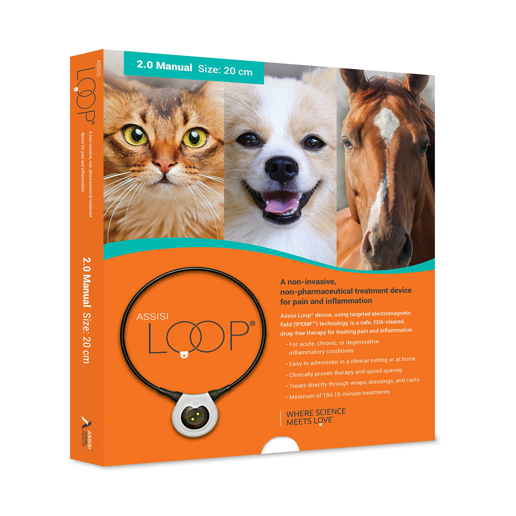 Assisi LOOP 2.0 Manual tPEMF Device for Dogs, Cats, and Horses