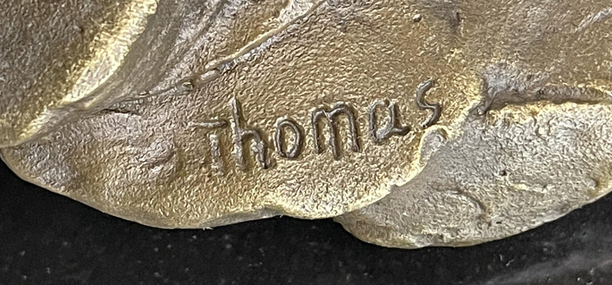 Thomas 3 Wild Dogs Running Greyhound Bronze