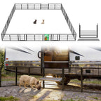FXW Instant Dog Playpen with RV Step Grid for RV Camping, 40"H, 32 Panels