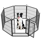 FXW Instant Dog Playpen with RV Step Grid for RV Camping, 40"H, 32 Panels