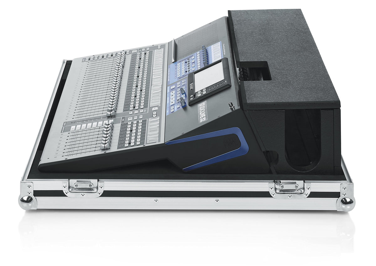 Gator Cases G-TOUR ATA Style Road Case - Custom Fit for Presonus Studio Live 32 Series III Mixer with Dog House and Heavy Duty 4" Casters;(G-TOURPRESL32III)